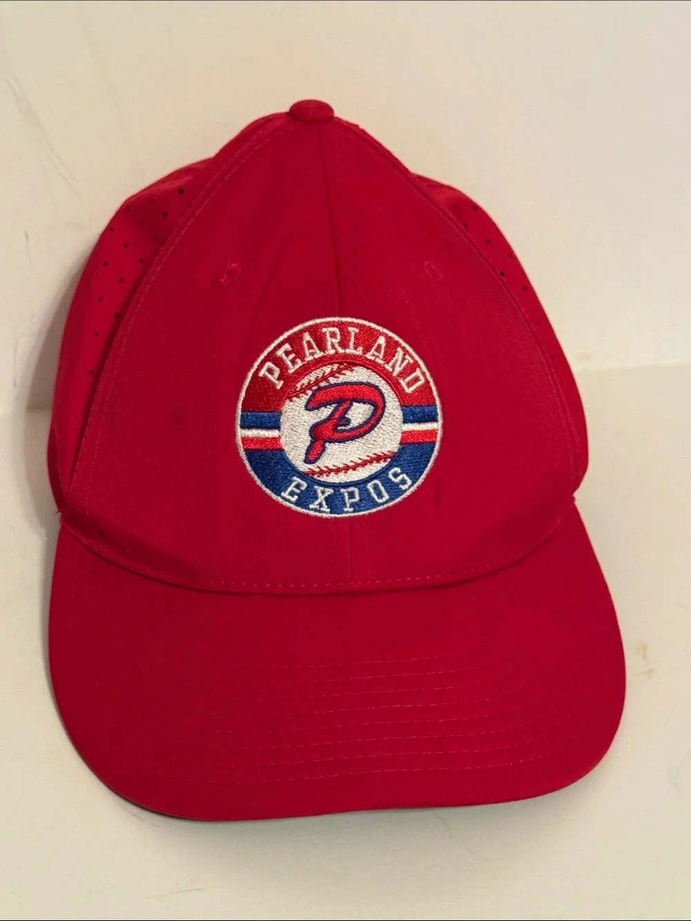 Pearland Expos Red Baseball Cap